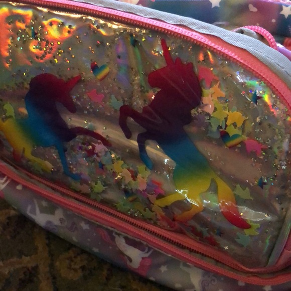 NWT jasminestar rainbow unicorn and silver lunch bag - Picture 10 of 10